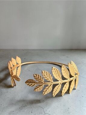 Gold Leaf Headband Crown